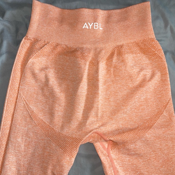 AYBL salmon color leggings - Picture 2 of 4